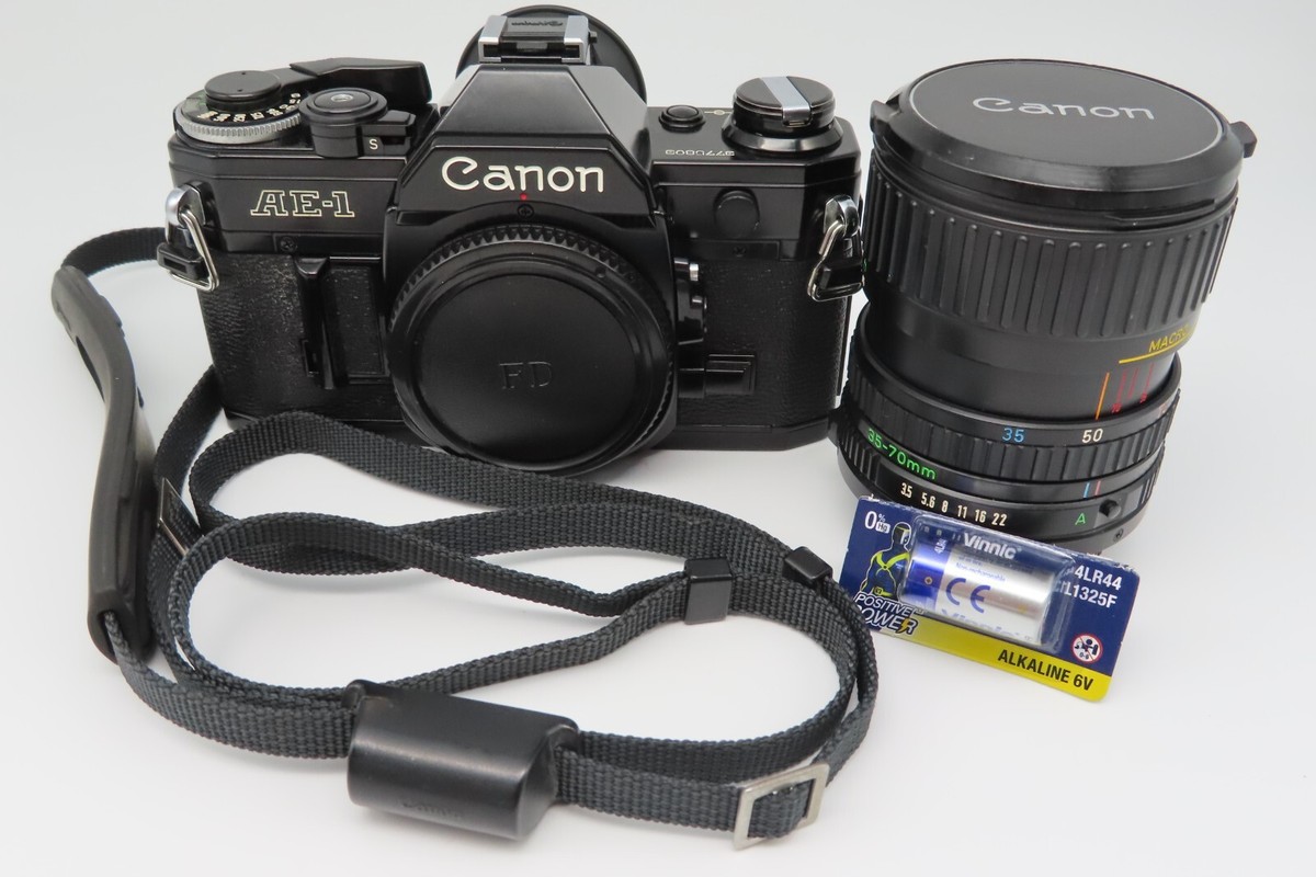Canon AE-1 セット Canon AE-1 – Retro Camera Shop