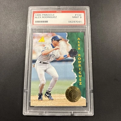 Pinnacle 1995 - Alex Rodriguez #132 PSA 9 como nuevo novato radiocontrol Foto 1 de 2