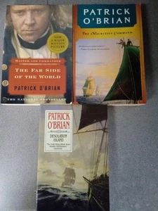 Lot Of 3 Desolation Island,Mauritius Command and Far Side Of The World - Picture 1 of 12