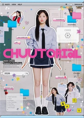 CHUU 2026 SEASON’S GREETINGS CHUUTORIAL/Calendar+Dairy+KRing+Photo+Card+POB+GIFT - Image 1 of 4