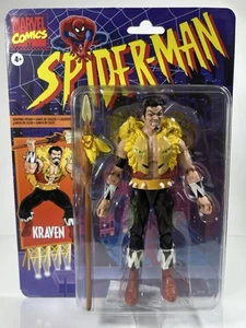 Marvel Legends Retro Kraven Spider-Man - Animated - Hasbro Action Figure - Picture 1 of 2