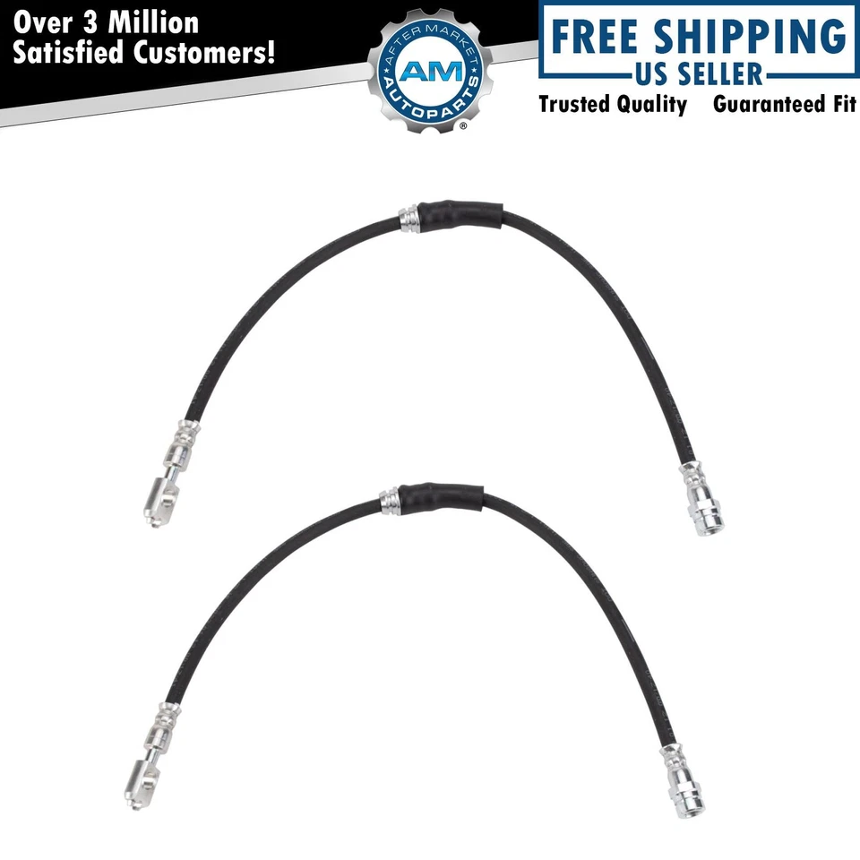 Mangueira de freio dianteiro para 06-10 Audi A3 06-13 A3 Quattro 06-14 GTI Jetta 06-09 Rabbit - Imagem 1 de 4