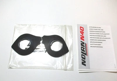 2x Nolan N40J Visier Seitendeckel schwarz - Set Visor side cover Nolan N40J - Bild 1 von 2