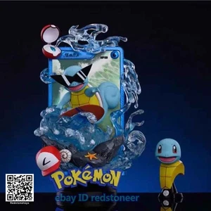 Statua Famiglia Squirtle Serie Elfo Figura Tipo Acqua Modello Collezione PM Studio - Foto 1 di 2