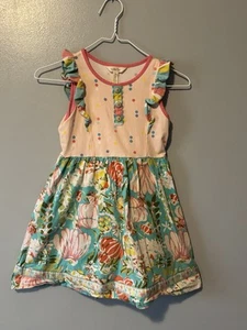 Matilda Jane Floral Dress Size 8 - Picture 1 of 5