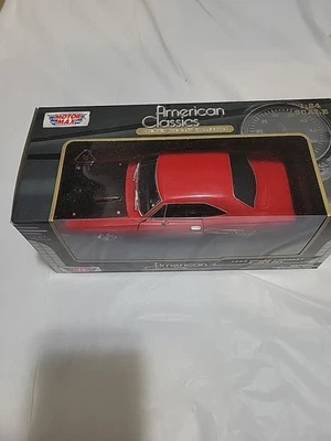 Motor Max Diecast Car American Classics 1969 Dodge Coronet Super Bee Red 1:24 - Image 1 of 4