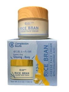 Complexion Boutik Rice Bran Cheese Face Cream Hyaluronic 3.4 oz - Exp: 05/2028 - Picture 1 of 6