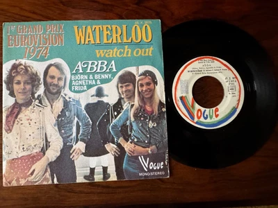 ABBA - WATERLOO - 7" SINGLE - FRENCH PRESSING - Image 1 of 2