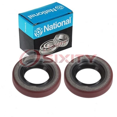 2 pc National Transfer Case Shift Shaft Seals for 1966-1968 Jeep CJ6A qc - Image 1 of 4