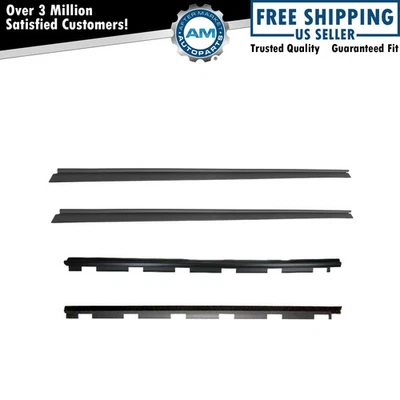 Barrido de ventana delantero interior y exterior para Cadillac Chevrolet GMC Foto 1 de 4