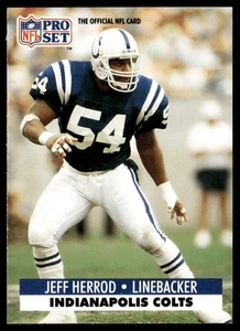 1991 Pro Set Jeff Herrod Indianapolis Colts #178 - Picture 1 of 2