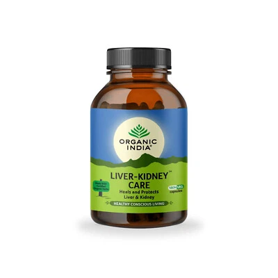 Organic India LKC Liver Kidney Care 180 Capsules Bottle