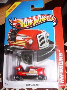 HOT WHEELS BUMP AROUND RED HW Racing 2013 SUPER CHROMES 145/250 Sealed - Picture 1 of 1