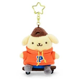 Japan Sanrio Original Mascot Holder - Pompompurin / Skateboard - Picture 1 of 5