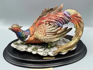 Capodimonte VIERTASCA Collection Vier Tasca Pheasant Limited edition Figure. - Picture 1 of 6