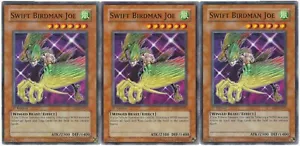 YuGiOh Swift Birdman Joe x3 Common 1st Edition EOJ-EN012 NM/LP Playset - Picture 1 of 1