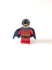 Lego Minifigure Robin Black Cape Sh011 Super Heroes Dc Comics