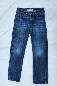 Levi's Boys 514 Straight Fit Jeans Medium Wash Denim Size 16 Reg  28x28 EUC - Picture 1 of 10
