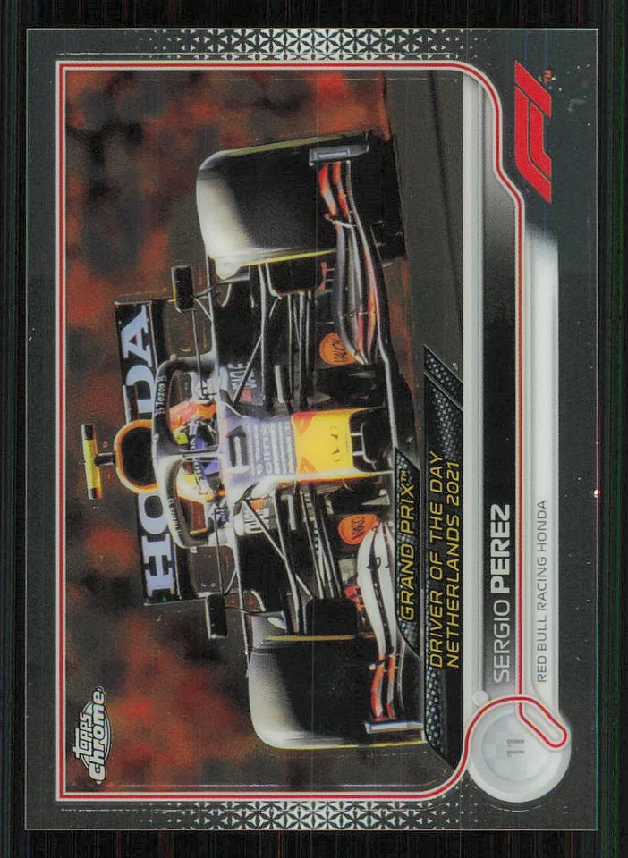 2022 Topps Chrome Formula 1 #184 Sergio Perez DOD - Image 1 of 2