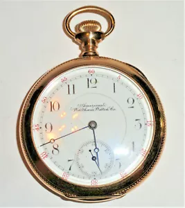 1897 WALTHAM AWW Co. GRADE No. 650 16s MODEL 1888 17 JEWEL POCKET WATCH - Picture 1 of 12