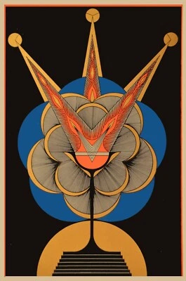 Olga Frobe-Kapteyn : The Grail : 1930 : Archival Quality Art Print 13x19