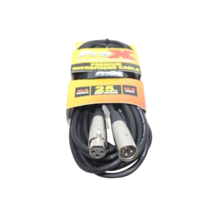 Pro X 25 Ft. Balanced XLR-F to XLR-M Premium Audio Microphone Cable - Picture 1 of 4
