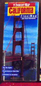 2003 Insight Laminated Road Map of California - Picture 1 of 1