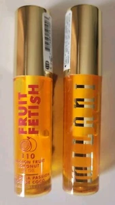2 NUEVO aceite de labios fetiche de frutas Milani - 110 coco fruta de la pasión. - Imagen 1 de 3