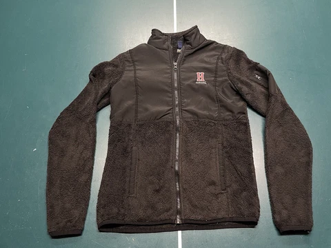 Harvard Crimson NCAA Gear For Sports Women’s Full Zip Fleece Jacket Size Small Cover