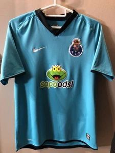 Camiseta de fútbol FC Porto Nike visitante 2008-09 mediana portuguesa Primeira Liga - Imagen 1 de 12