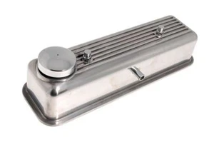 New Polished Finish Alloy Valve Cover MG Midget 1500 Triumph Spitfire w Gasket - Picture 1 of 1