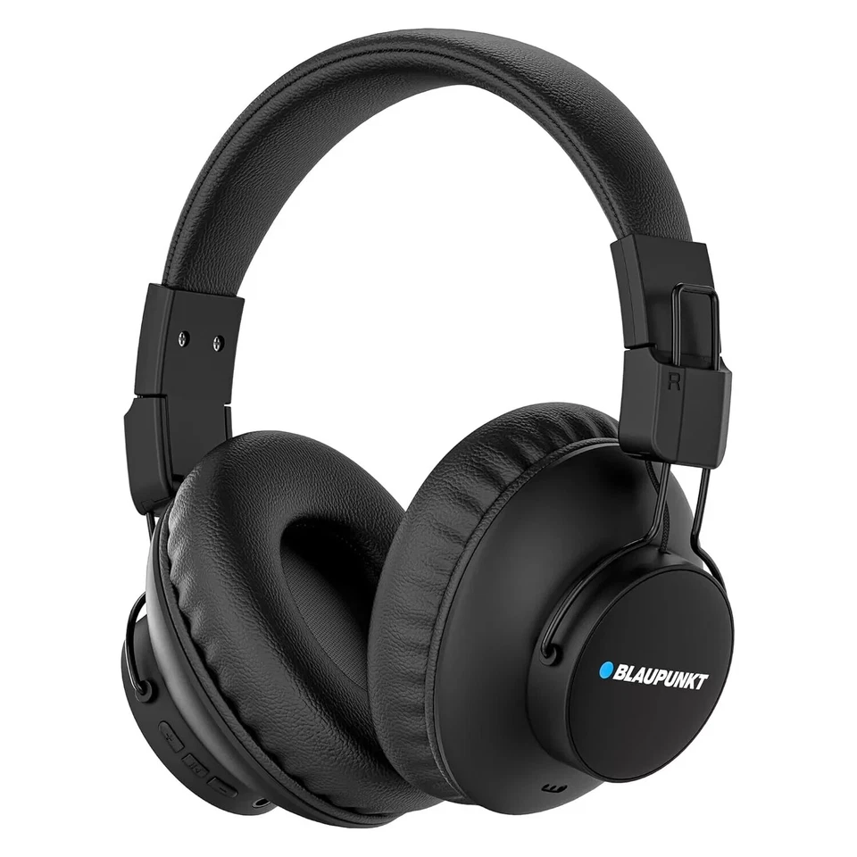Blaupunkt Recién Lanzado BH41 Bluetooth Inalámbrico Sobre la Oreja Auriculares I Largos Foto 1 de 4