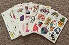 Stickers For Girls (10) Sheets,Emoji Rainbow,Unicorn, Lamma,Club Justice FASHION