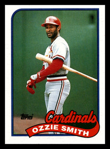 1989 Topps Ozzie Smith HOF #230 Centered Mint St. Louis Cardinals