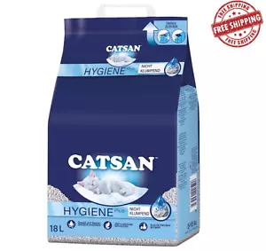 ARENA PARA GATOS CATSAN Hygiene Plus sin aglomeración sin olor - 20 l - Imagen 1 de 6