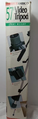 Ambico V-0554 Camera Tripod With Head 57 Inch Tripod with Quick Release - Image 1 of 4
