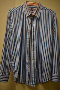 Robert Graham Tailored Fit Langarm Herren Hemd XL - Bild 1 von 3