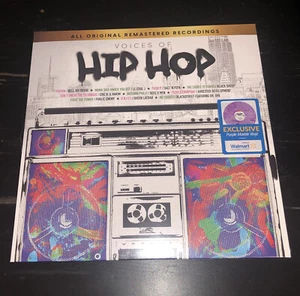 VOICES OF HIP HOP•Exc. Purple Marble Vinyl•NEW LP•Original Artist•80’s 90’s HITS - Picture 1 of 3