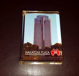 Die Hard Nakatomi Plaza Prop Acrylic Executive Display Piece Desk Paperweight - Picture 1 of 1