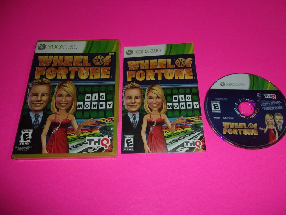 Wheel of Fortune (Microsoft Xbox 360, 2012) With Manual Tested - Image 1 of 1
