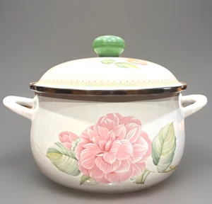 Villeroy & Boch Florea Muster großer Dutch Oven Topf mit Deckel Vintage - Bild 1 von 13