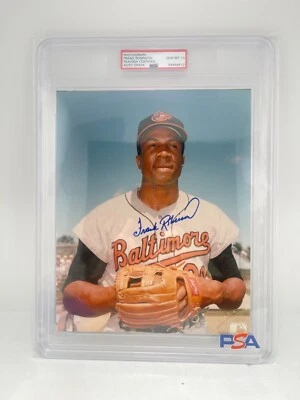 Frank Robinson PSA/DNA Certified Auto Grade GEM Mint 10 HOF 1982 - Image 1 of 3