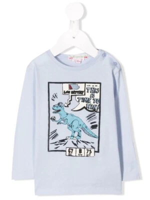 Новый с Ярлыками Bonpoint бейсбол динозавр печати Топ - размер 18 месяцев - Изображение 1 из 4