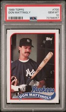 1989 Topps #700 Don Mattingly - PSA 10 GEM MINT