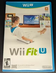 Nintendo Wii U Wii Fit U Exercise Fitness Yoga Game 2014 CIB Case Manual - Picture 1 of 5