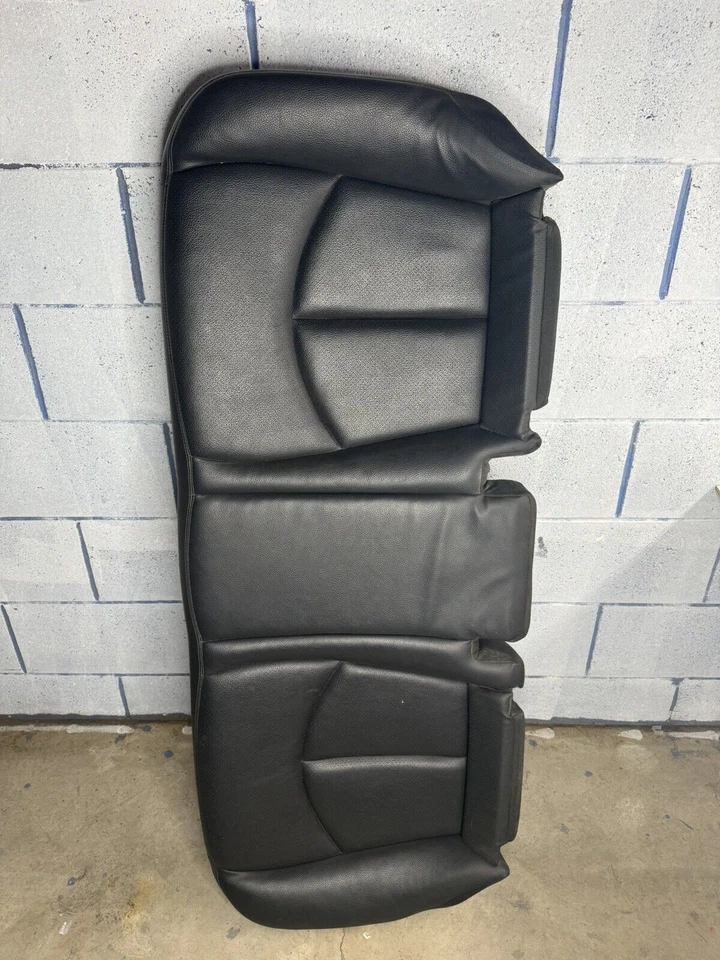 Cojín inferior asiento trasero negro fabricante de equipos originales Mercedes W211 E320 E350 E500 2003-2006 Foto 1 de 4
