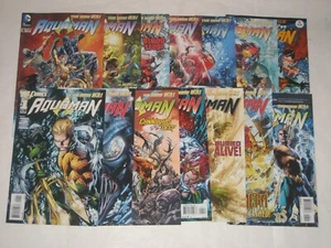 DC Comics - AQUAMAN #1-13 (2011) Geoff Johns - Ivan Reis - plus a bonus comic! - Picture 1 of 1
