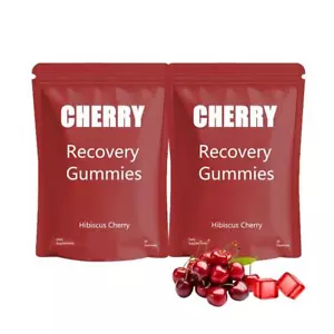 Nature Cherry-Flavor 3pcs Organic-Chewable Gummies Rich Vitamin Lot P7 - Picture 1 of 12