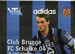 UEFA - EC III 96/97 Club Brugia - FC Schalke 04, 19.11.1996 - Zdjęcie 1 z 2