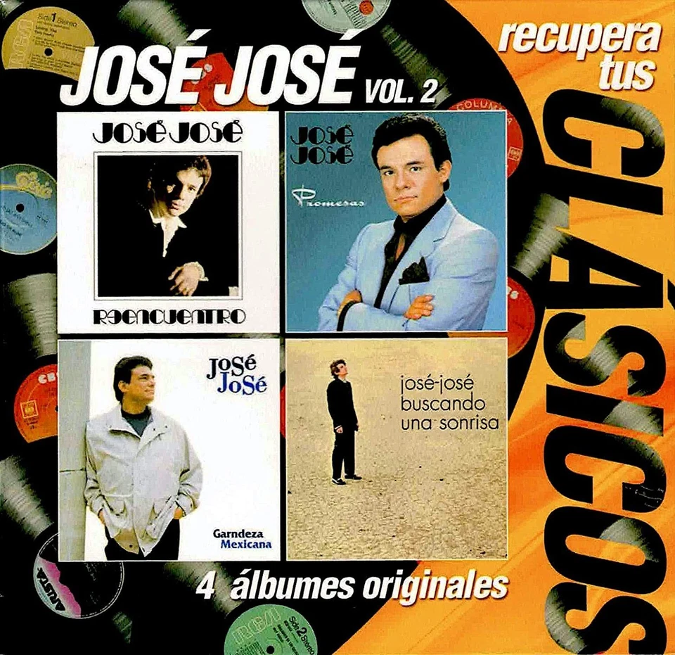 Jose Jose - Recupera Tus Clasicos: Vol. 2 [4 CD] NEW Sealed FREE USA Shipping - Image 1 of 1